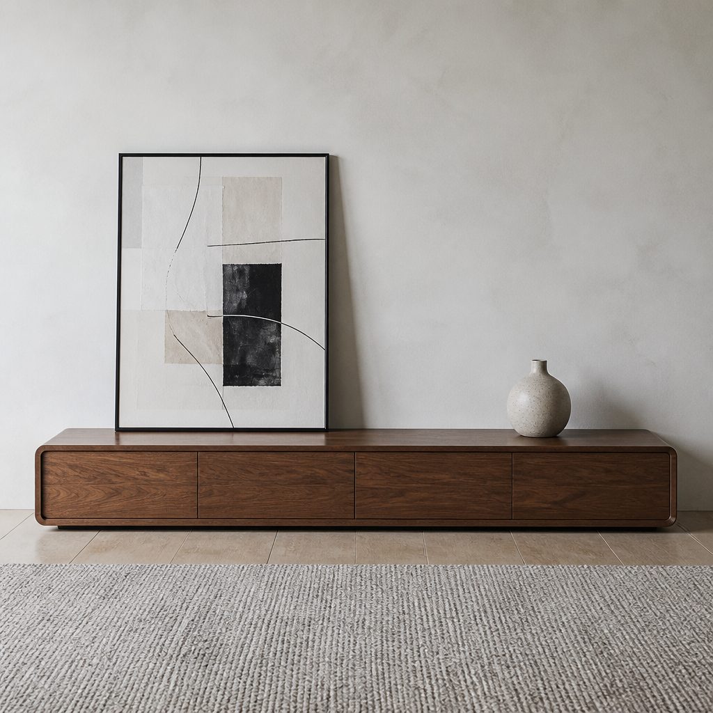 Meuble TV en bois — photo 2